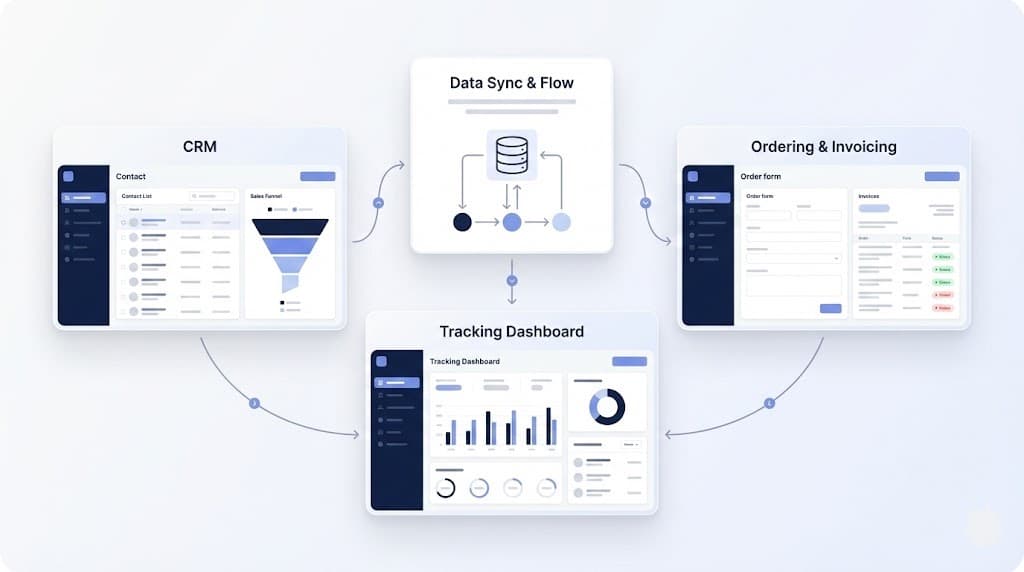 Sincronización de ventas y operación